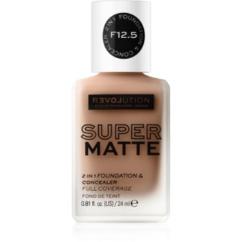 Revolution Relove Super Matte Foundation machiaj matifiant de lungă durată - imagine 2